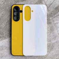 Coque de téléphone 2D par sublimation, coque de téléphone en verre pour Samsung A17 A16 A14 A13, supports vierges pour coques de téléphone à transfert thermique