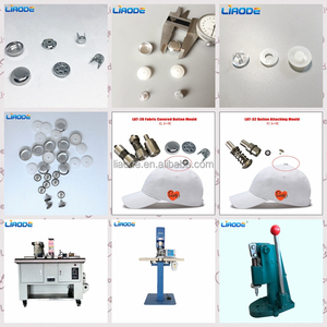 Mũ Bóng Chày Liaode 15Mm Có Nút Che Phủ Bằng Vải Nhôm - Product Image 6