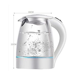 Bouilloire électrique en acier inoxydable de 1,8 L avec contrôle de la température, portable pour la maison et la cuisine - Product Image 2