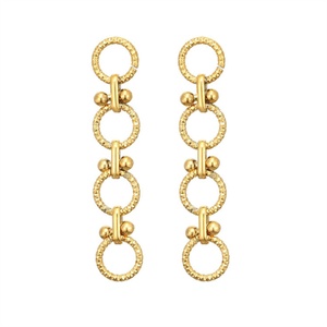 Fashion Geometric Custom Personalized Jewelry Link <b>Earring</b> <b>Chain</b> <b>Earrings</b> - Product Image 1