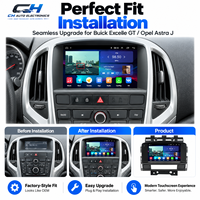 Autoradio pour Buick Excelle / Opel Astra J, 7 pouces, 2 Din, 2+32 Go, Android 12, Carplay, Android Auto, navigation GPS