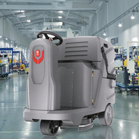 Nettoyeur de sols industriel électrique CleanHorse X5, nouvelle conception, en plastique, pour le nettoyage du béton en extérieur