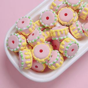 สร้อยคอลูกปัดอะคริลิคสำหรับทำเค้กระบายสีมือน่ารัก - Product Image 4