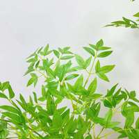 Vente en gros d'arbre artificiel nandina décoratif toucher naturel arbre en plastique verdure plante artificielle bonsaï