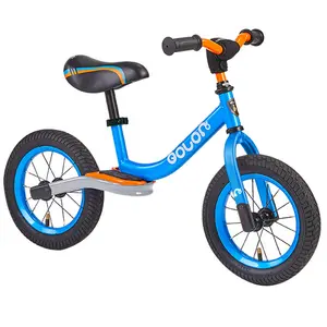Großhandel New Design 12-Zoll-Kinder-Laufrad ohne Pedale lernen, im Freien zu laufen Kinder Aluminium-Laufrad
