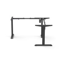 Bureau debout électrique ergonomique moderne en métal à hauteur réglable, anti-collision, pour bureau à domicile et étude