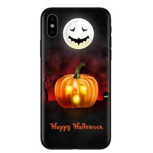 Cover per Smartphone Antiurto Personalizzata all'Ingrosso con Fantasmi, Zucche e Pipistrelli di Halloween per iPhone 13 <span class=keywords><strong>14</strong></span> 15 16 17 Plus Pro Max in TPU - Product Image 3