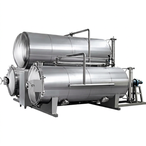 Autoclave Horizontal de Acero Inoxidable, Esterilizador a Vapor 134-135 ° C para la Industria Alimentaria, Alto Nivel de Seguridad - Product Image 1