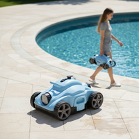 Robot Vacuum Pembersih Lantai Kolam Renang Otomatis Multifungsi Cerdas