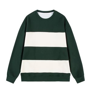 Suéter personalizado con logo de marca, estilo holgado con cuello redondo grande, para hombre, cómodo y a la moda, para primavera y otoño. - Product Image 3