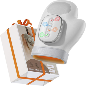 Nuovo Massaggiatore Elettrico per Mani con Riscaldamento, Dispositivo Wireless a Pressione d'Aria per Massaggio Completo di Palmo e Polso - Product Image 1