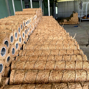 Eco2go Vietnam Handmade Raw Coconut Coir Agriculture Mat | Eco-Friendly Breathable Fiber <b>Sheet</b> Custom Sizes for Gardens Farms - Product Image 1
