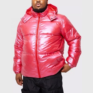 Support Customization New Season <strong>Winter</strong> Warm Coat <strong>Men</strong> Big Size Super Soft <strong>Red</strong> Hood <strong>Jacket</strong> - Product Image 1