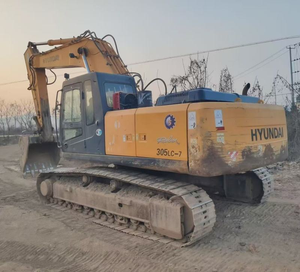 Excavatrice sur chenilles Hyundai 305LC-7 d'occasion, godet de 1,38 m, poids opérationnel de 30 tonnes, puissance de 190 kW, moteur hydraulique moyen, boîte de vitesses PLC - Product Image 5
