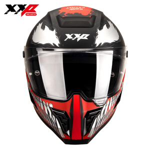 Casques de moto intégraux NEUFS avec grand spoiler, double visière, boucle à dégagement rapide, taille XXL, modèle KONG FRENZY DOT ABS, toutes saisons, garantie 6 mois - Product Image 2
