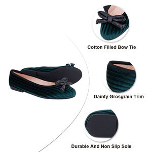 Zapatos Mary <span class=keywords><strong>Jane</strong></span> Planos de Terciopelo para Niñas, Color Verde, Zapatos Mary <span class=keywords><strong>Jane</strong></span> para Mujer, Zapatos a Juego para la Familia - Product Image 6