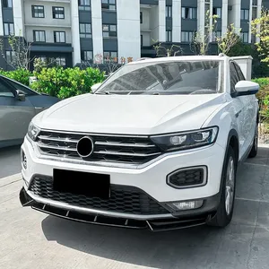Pour T-Roc Édition Standard 2018-2022 : Spoiler de pare-chocs avant, diffuseur, lèvre de protection, kit carrosserie, accessoires de tuning - Product Image 4