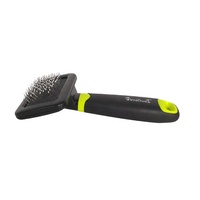 Imilive Vente en gros Chien Chat Pet Slicker Brosse en plastique Fluffy Toilettage Outils pour nettoyer et enlever les cheveux lâches Styling