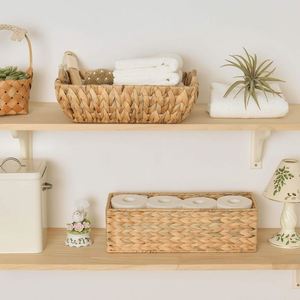<span class=keywords><strong>Cesto</strong></span> portaoggetti da appendere alla porta, in corda di cotone e metallo, per bucato, lettere e articoli vari, per uso domestico - Product Image 2