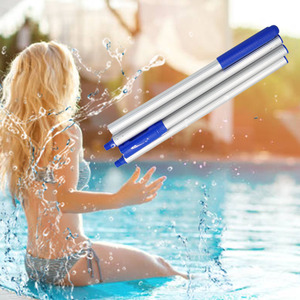 Manche de vadrouille réglable de haute qualité 2 poteaux télescopiques bâton de <span class=keywords><strong>balai</strong></span> en aluminium avec filetage italien - Product Image 2
