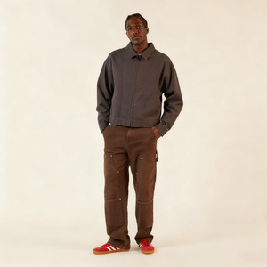 Custom Mens High Quality Work Wear <strong>Jacket</strong> Turn-Down Windbreaker <strong>Colar</strong> Color Contrast Style Hiphop Cargo <strong>Jackets</strong> - Product Image 2