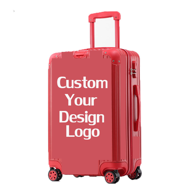 Оптовая продажа, универсальный чемодан на колесиках 20, 22, 24, 26, 29 дюймов, 360 градусов, Жесткий чемодан из АБС-пластика для багажа