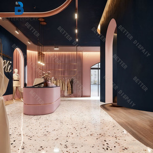 Elegante Espositore per Abbigliamento Femminile, Stand Personalizzato per <span class=keywords><strong>Negozi</strong></span> di Moda - Product Image 3