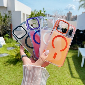 เคสโทรศัพท์ดีไซน์เนอร์ลายคาเมเลี่ยนเลเซอร์สีสันสดใสแบบแม่เหล็กสำหรับ iPhone 17 Air 16 15 14 13 12 Pro Max Plus รุ่นใหม่ ปี 2025 - Product Image 1