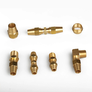 Raccords hydrauliques en acier pour systèmes haute pression avec filetages externes et conception de connecteur droit - Product Image 1