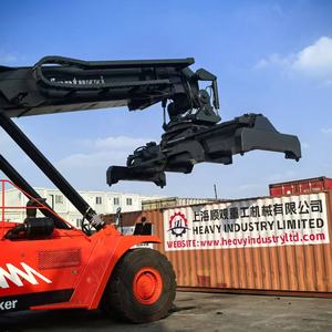 Apilador de Contenedores Usado Más Barato de 45 Toneladas, Apilador de Alcance Terex Fantuzzi CS45KM Original Usado, Apilador de Carga Superior Kalmar de 45 Toneladas en Venta - Product Image 3