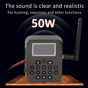 50W accessorio altoparlante elettronico efficace dispositivo di chiamata degli uccelli per le riprese <span class=keywords><strong>e</strong></span> birdwatching per la caccia esca - Product Image 2