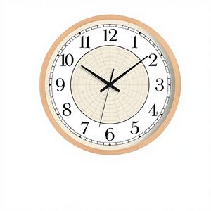 <span class=keywords><strong>นาฬิกา</strong></span><span class=keywords><strong>แขวน</strong></span>ผนังไม้เนื้อแข็งทรงกลมสไตล์จีนสมัยใหม่ ดีไซน์เรียบง่าย พร้อมลายแผนที่โลก เงียบไร้เสียงรบกวน เหมาะสำหรับห้องนั่งเล่น บ้านหรูหรา - Product Image 1