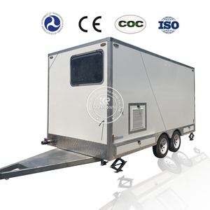 Caravane tout-terrain transportable 2025, recommandée par des experts, pour restauration rapide, bureau, camping en plein air, camping-car, remorque de bureau - Product Image 1