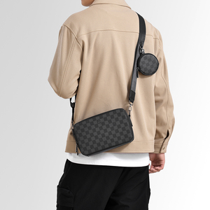 Nuova Borsa a Tracolla Trendy in PU per Uomo, Personalizzabile, OEM - Product Image 6