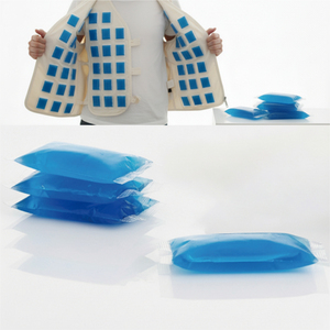 맞춤형 재사용 가능 바디 쿨링 인서트 젤 상변화 소재, 고온 작업용 쿨링 조끼 열 스트레스 완화 - Product Image 1