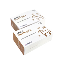 Kit de détection d'allergie équine vétérinaire Bandelettes de test d'outil de diagnostic de quantification IgE pour le test de réponse immunitaire des chevaux