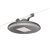 Lampadaire circulaire extérieur suspendu sans poteau 70W pour caténaires