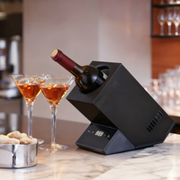 Toile personnalisée de qualité supérieure pour refroidisseur de bouteilles de marques de luxe, refroidisseur à vin sur mesure