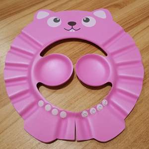 Chapeau de douche imperméable EVa de dessin animé avec protecteur d'oreille pour les produits de bain de cheveux de lavage de bébé d'enfants - Product Image 2