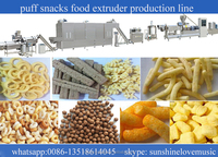 Machine à fabriquer des snacks pour enfants, en forme d'extrudeuse, pour fabriquer des peluches de riz et de maïs