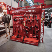 Solution clé en main pour l'aménagement de magasins : Présentoirs pour outils électriques, système de salle d'exposition, aménagements personnalisés pour quincailleries, conception de stands