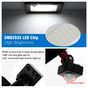 LED PIR เซนเซอร์ตรวจจับความเคลื่อนไหวสีขาว/อุ่น IP66 AC220V โปรเจคเตอร์ภายนอกสปอตไลท์ SMD2835 โคมไฟกลางแจ้งโคมไฟฟลัดไลท์ WD-FL0 - Product Image 6
