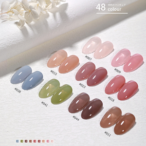 48 colores <span class=keywords><strong>Natural</strong></span> <span class=keywords><strong>Rosa</strong></span> gris Gel esmalte de <span class=keywords><strong>uñas</strong></span> UV Set Nude Jelly Ice Muscle Nail Gel esmalte de <span class=keywords><strong>uñas</strong></span> Nude Set - Product Image 4