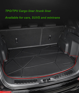 Offre Spéciale imperméable antidérapant 3D TPO Cargo Liner tapis de coffre de voiture pour <span class=keywords><strong>Ford</strong></span> Explorer 2011-2019 - Product Image 3