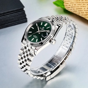 Montre mécanique pour homme Octopus 36 mm en acier inoxydable PT5000/SW200, mouvement automatique, étanche 100 m, montre-bracelet de luxe tendance - Product Image 3