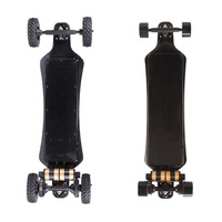 Planche de skateboard électrique longue, 9 pouces, avec double Hub, motorisé, hors route, Sport