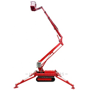 700mm rộng động cơ điện làm việc nền tảng 360 đầy đủ slewing khớp nối thủy lực di động vỏ bọc nâng cao nền tảng động cơ pin - Product Image 4