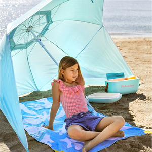 Custom logo Sunshade Tent Portable Multi-Functional Outdoor Sports Sunshade Fishing Umbrella with Shelter <strong>Beach</strong> Tent - Product Image 6