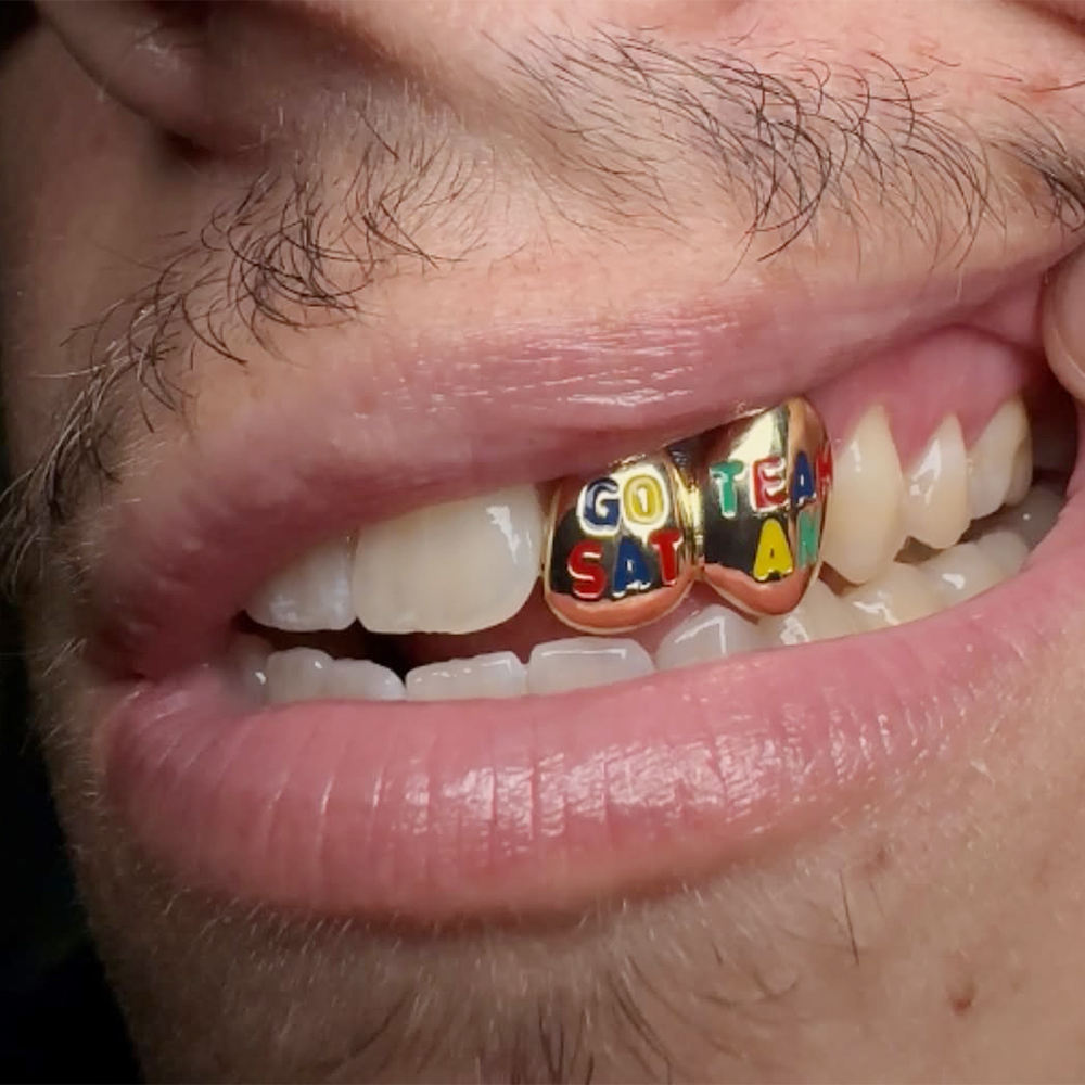 Gravure personnalisée sur grillz