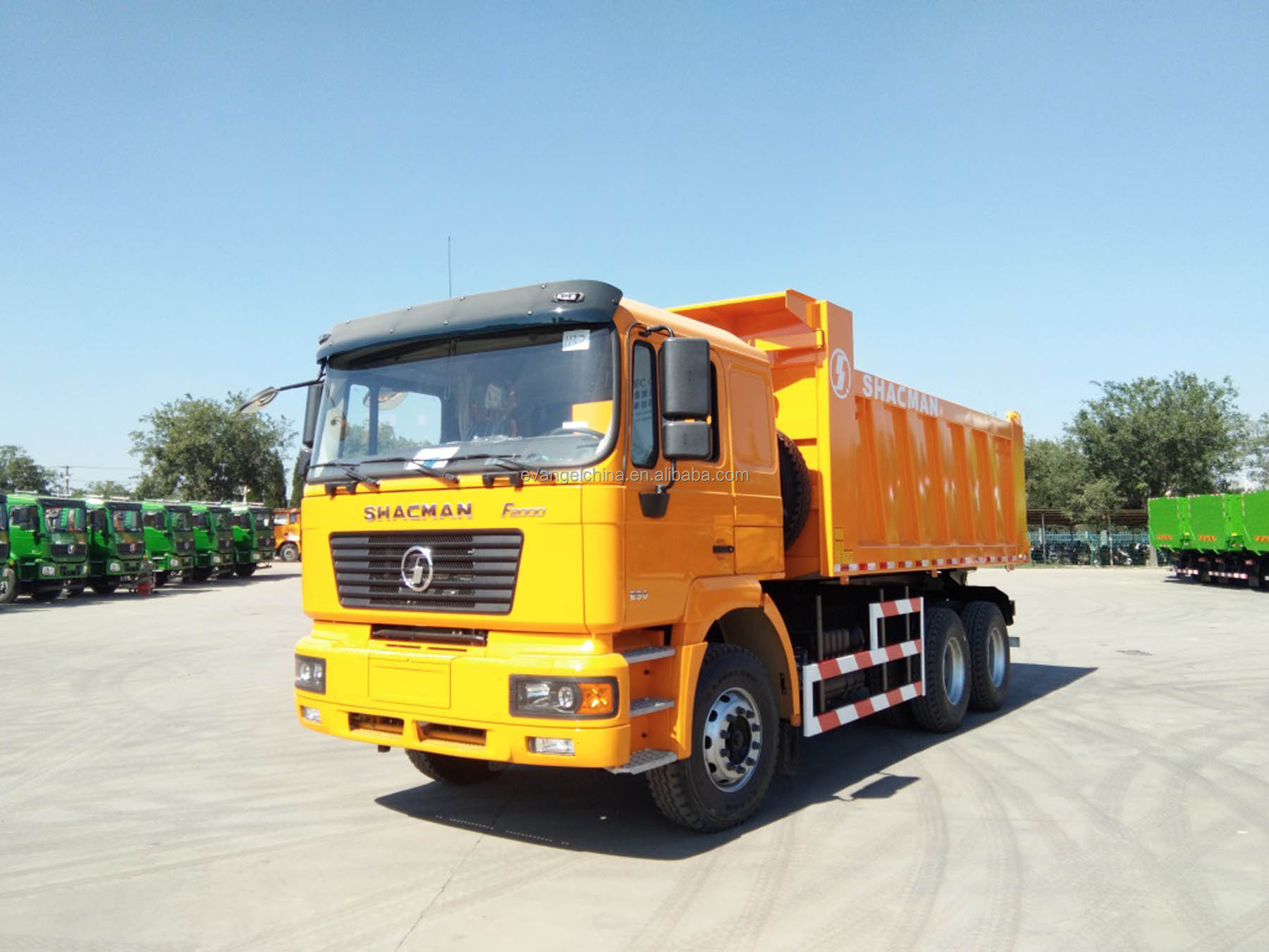 高级shacman f3000 8*4 自卸车货运卡车